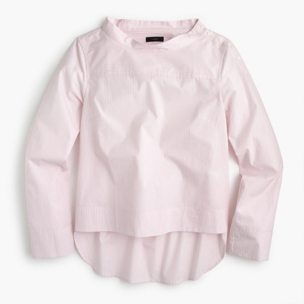 J Crew funnel neck shirt